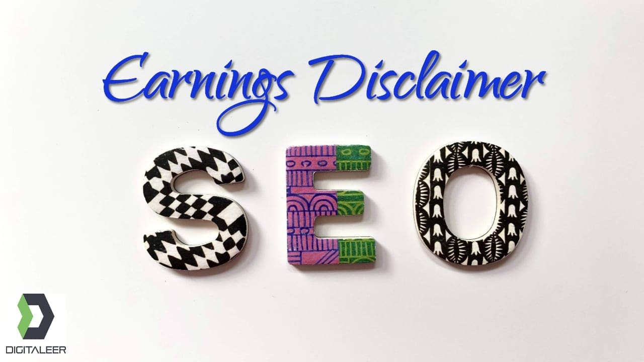 Earnings Disclaimer